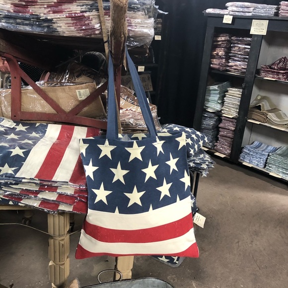 Vintage Flag Tote Bag - Picture 4 of 7
